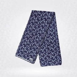 999-DNA-Rhino Navy Blue White Print Denim Lungie 999-DNA-Rhino Navy Blue White Print Denim Lungie
